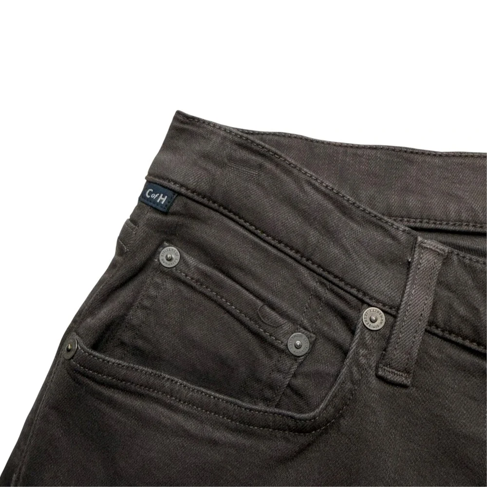 CITIZENS OF HUMANITY Gage Twill Pants Dark Gray Straight Leg Men's Size 32 Chino